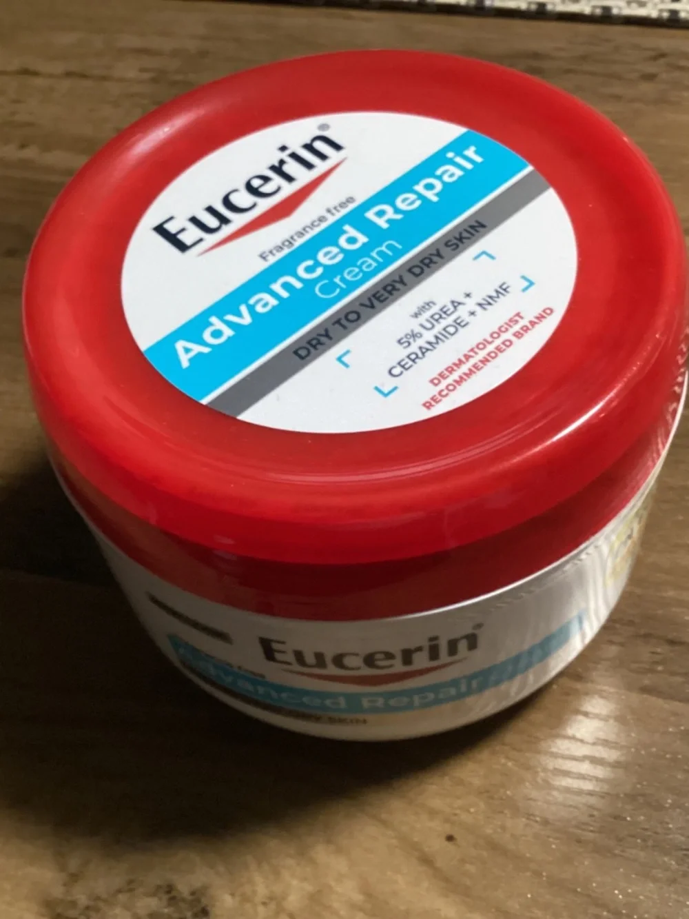 Eucerin Advanced Repair Cream New 12 oz